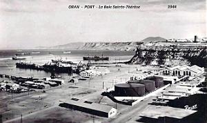 Oran - Port - Baie Sainte -Therese - 1944